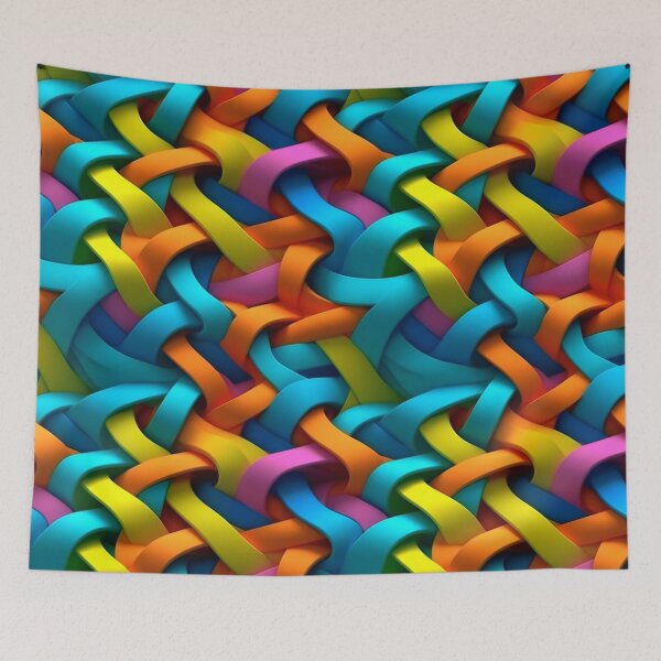 Item preview, Colorful 3D Ribbons designed and sold by SBD-Shop.