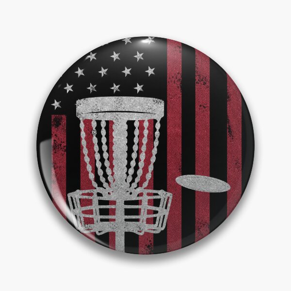 Item preview, Discgolf America Flag - Independence Day designed and sold by DiscGolfArts.