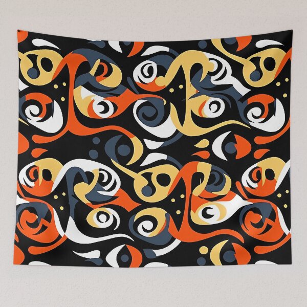 Item preview, Abstract African Seamless Pattern With Bogolanfini Symbols designed and sold by JD72shirtshop.