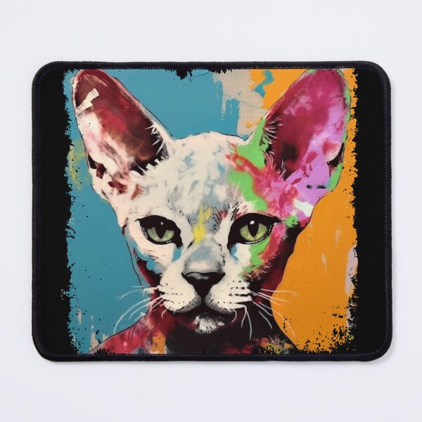 Item preview, Devon Rex Colorful Surreal  designed and sold by bellabitis.