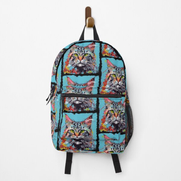 Item preview, Maine Coon Colorful Surreal designed and sold by bellabitis.