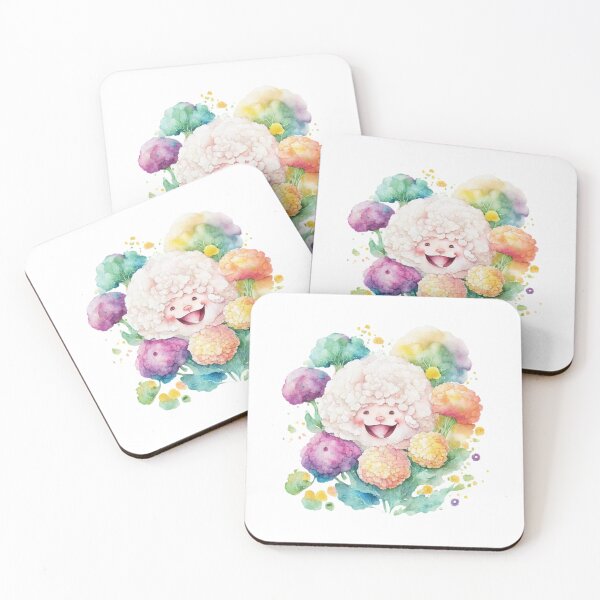 Item preview, Funny Cauliflower Smiling designed and sold by LilyBell6.