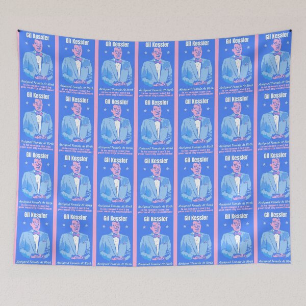 Item preview, Gil Kessler For City Council designed and sold by scratchedhand.