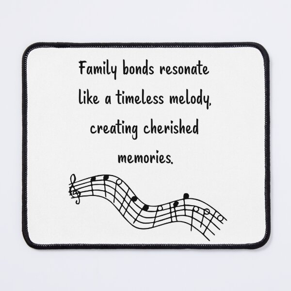 Item preview, Family is like Music 8 - like a timeless melody, creating cherished memories.  designed and sold by Carrie Ann's Collection.