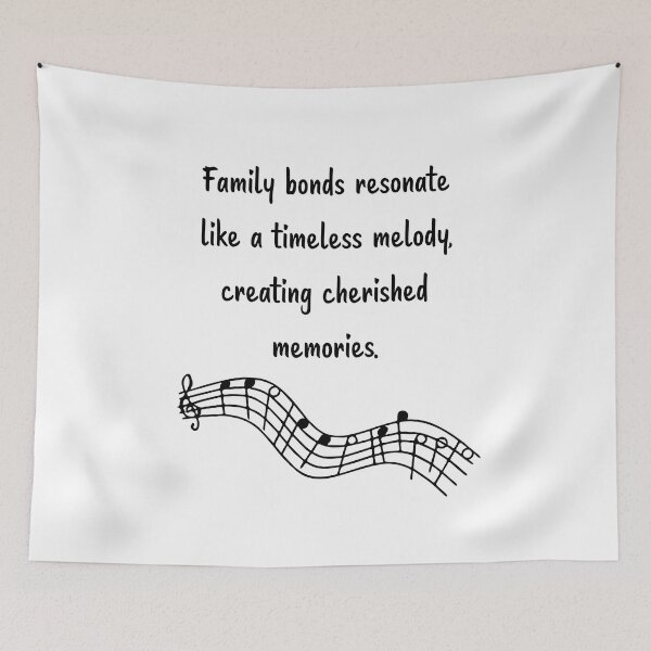 Item preview, Family is like Music 8 - like a timeless melody, creating cherished memories.  designed and sold by Carrie Ann's Collection.