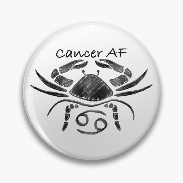 Item preview, Cancer AF designed and sold by BohemianDesignz.