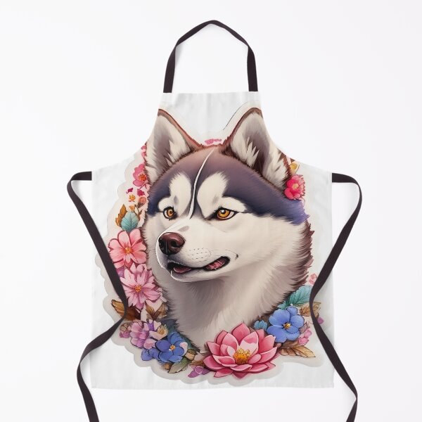 Item preview, Captivating Siberian Husky Artwork designed and sold by Robertworkshop.