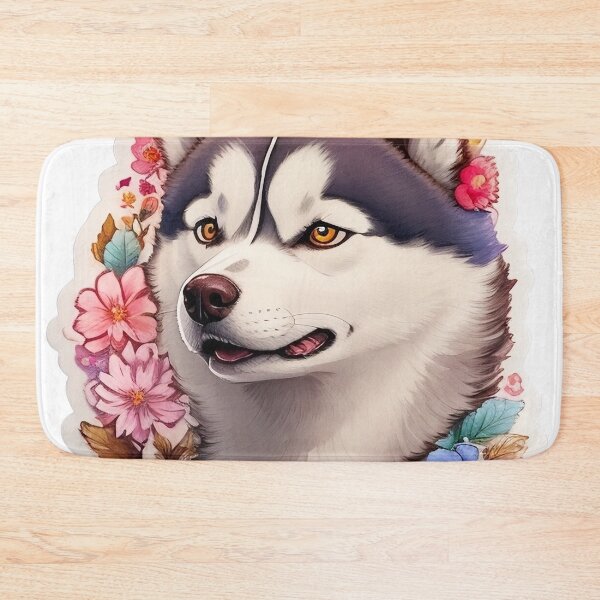 Item preview, Captivating Siberian Husky Artwork designed and sold by Robertworkshop.