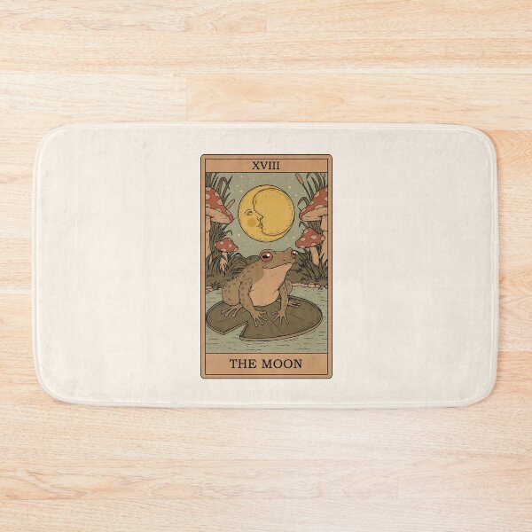Item preview, The Moon - Frogs Tarot designed and sold by Thiago Corrêa.