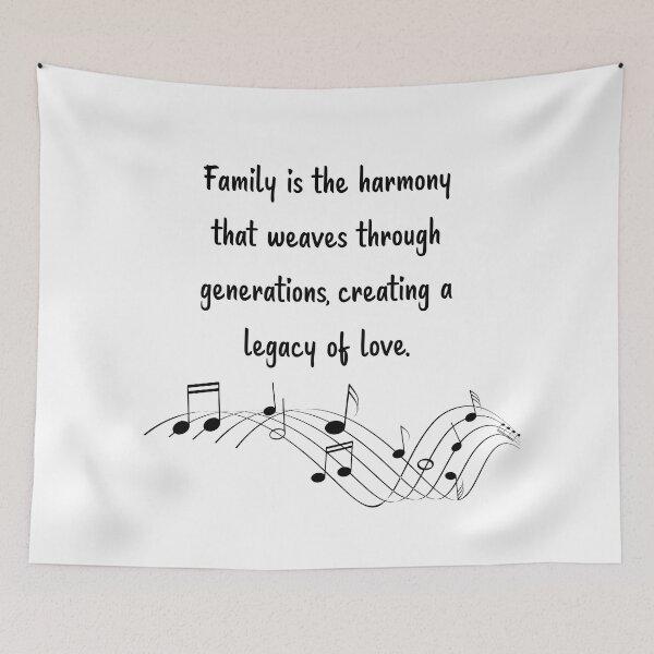 Item preview, Family is like Music Set 9 - Weaves through generations, creating a legacy of love. designed and sold by Carrie Ann's Collection.