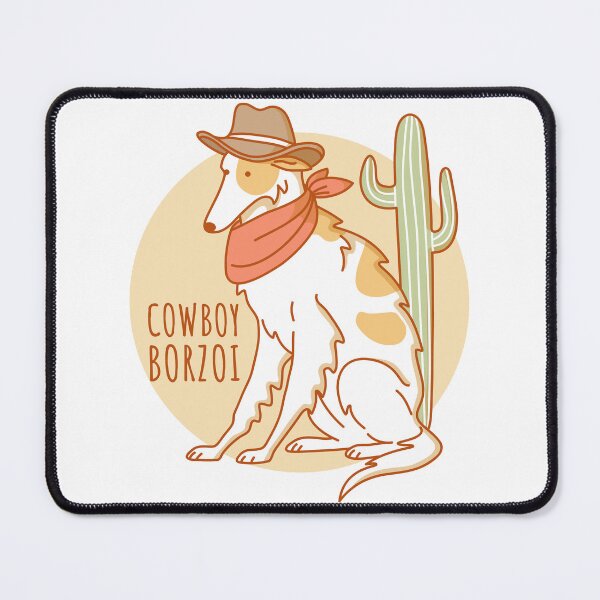 Item preview, Cowboy Borzoi designed and sold by Wlaurence.