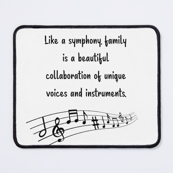 Item preview, Family is like Music 10 - Collaboration of unique voices and instruments. designed and sold by Carrie Ann's Collection.
