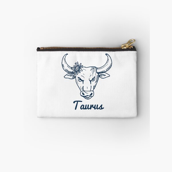 Artikelvorschau, Stier-Tierkreis-Horoskop-Stierkopf mit Blumenzeichen und Namen entworfen und verkauft von activlifewear.