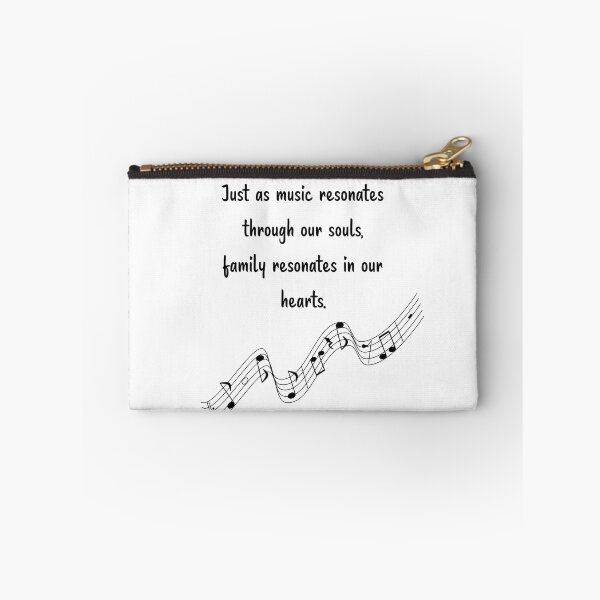 Item preview, Family is like Music 11 - Resonates through our souls, resonates in our hearts. designed and sold by Carrie Ann's Collection.