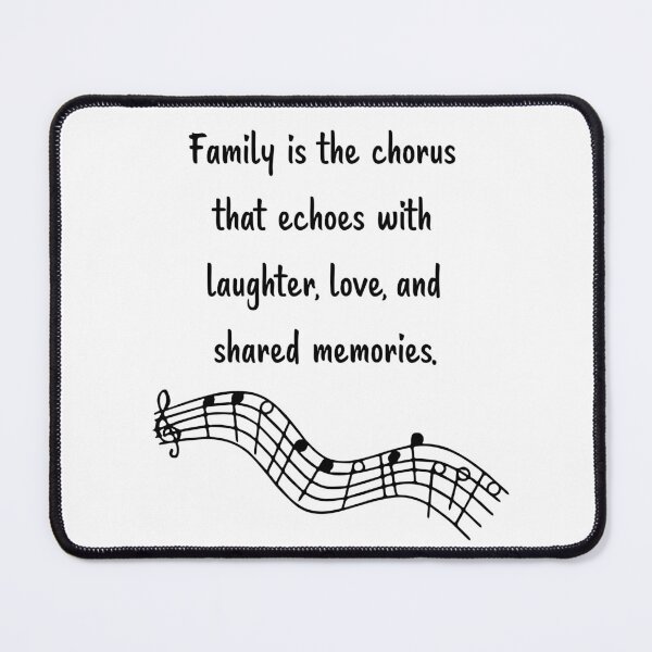 Item preview, Family is like Music 12 - Echoes with laughter, love, and shared memories. designed and sold by Carrie Ann's Collection.