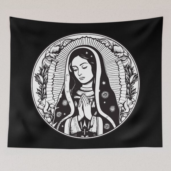 Item preview, Our Lady of Guadalupe Virgin Mary Mexican Catholic designed and sold by LatinoPower.
