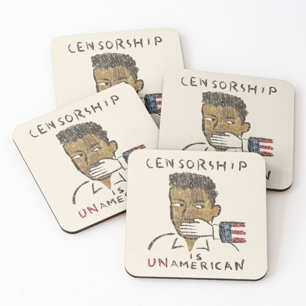 Item preview, Censorship Is Un-American 1990 designed and sold by AstroZombie6669.