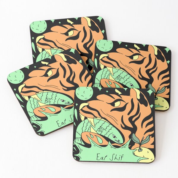 Item preview, Eat Shif Tiger designed and sold by katemargoli.