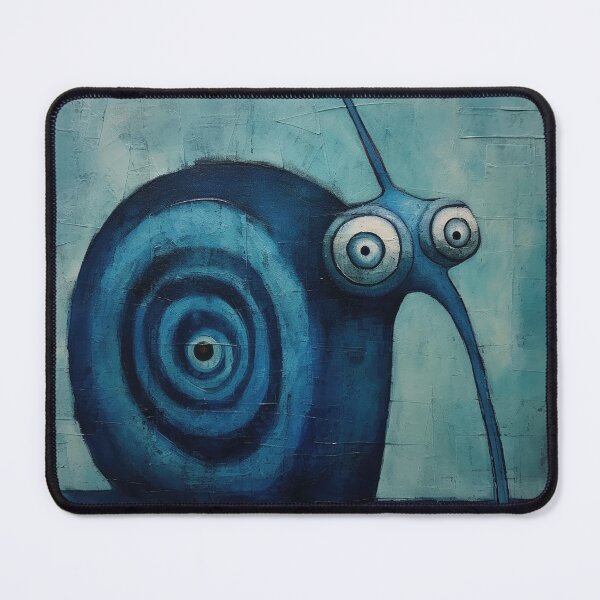 Item preview, Strange Snail In Blue designed and sold by YoPedro.