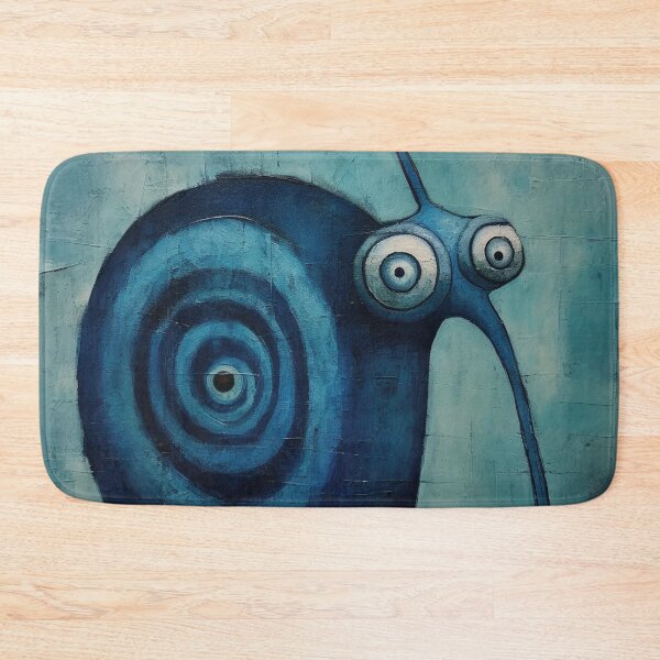 Item preview, Strange Snail In Blue designed and sold by YoPedro.