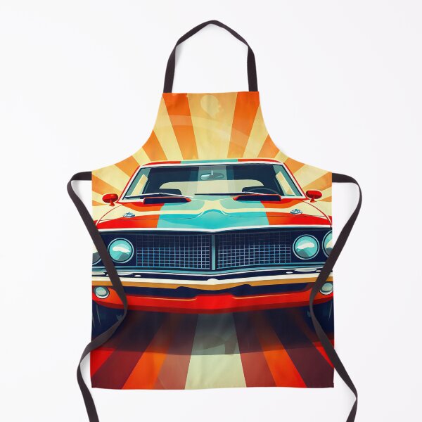Item preview, Retro classic car . American muscle car red designed and sold by Inktown.