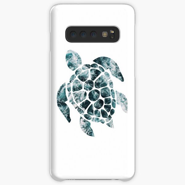 Sea Turtle - Turquoise Ocean Waves Samsung Galaxy Snap Case