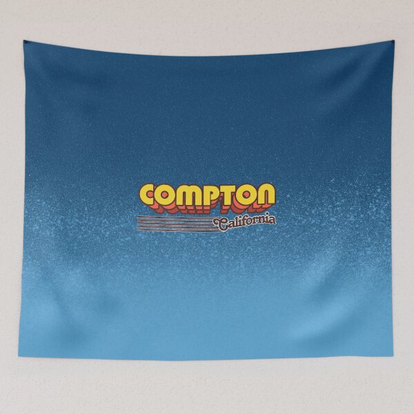 Item preview, Compton, California | Rayas retro designed and sold by retroready.