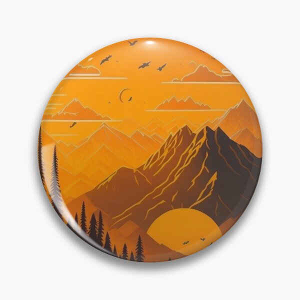 Artikelvorschau, Sunset-Gebirge entworfen und verkauft von Robertworkshop.