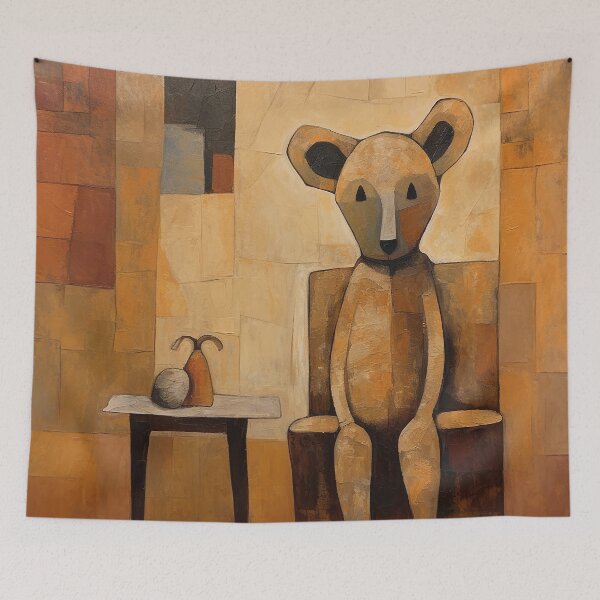 Item preview, Casual Bear Sitting In Chair designed and sold by YoPedro.