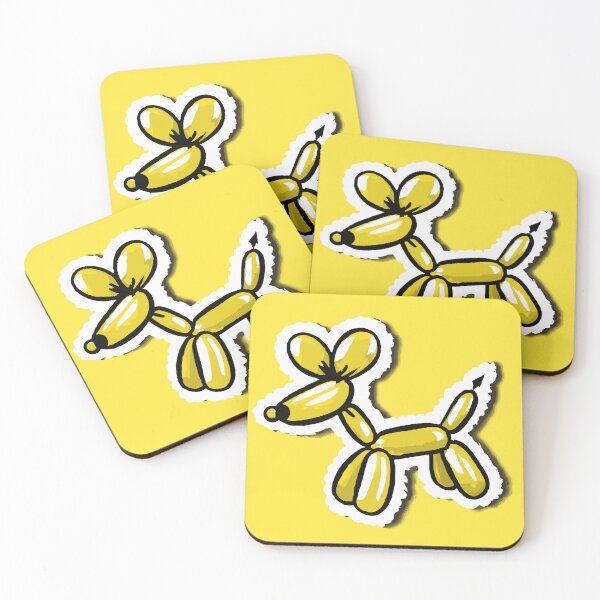 Item preview, Yellow Balloon Dog With Background designed and sold by Keeley Curtis-Verdeja.