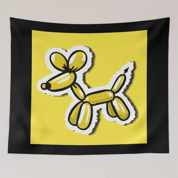 Item preview, Yellow Balloon Dog With Background designed and sold by Keeley Curtis-Verdeja.