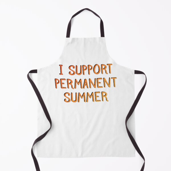 Aperçu de l'œuvre Je soutiens l'été permanent créée et vendue par BaysparksMedia.