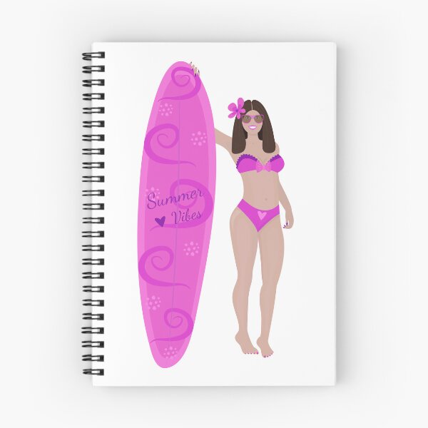Item preview, Happy brunette woman with a sailboard designed and sold by OM-lova.