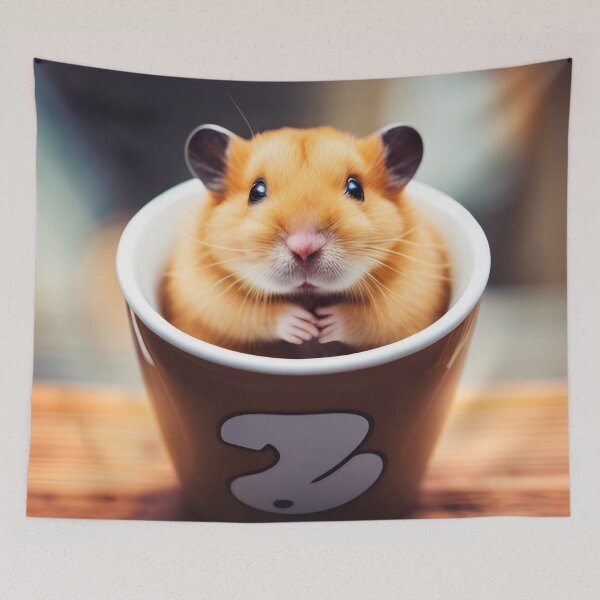 Item preview, Hamster in a cup designed and sold by Reunimage.
