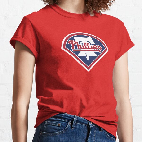 Vintage Philadelphia Phillies Legends Ladies V Tee 