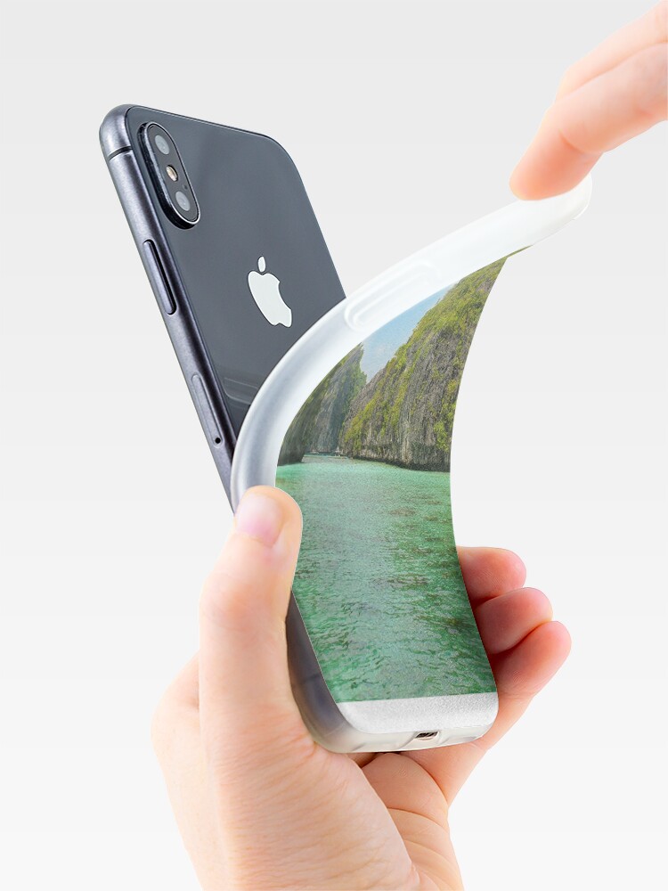 Alternate view of Paradise landscape El Nido Palawan Philippines iPhone Case & Cover