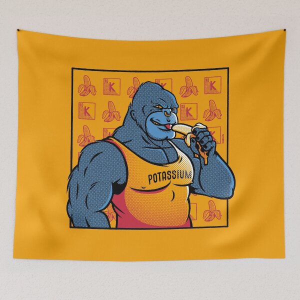 Item preview, Eat Potassium Gorilla Workout designed and sold by raffaus.