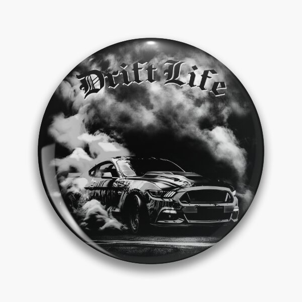 Artikelvorschau, Driftendes Muscle Car: Drift Life Horsepower Art entworfen und verkauft von FuturisticPixel.