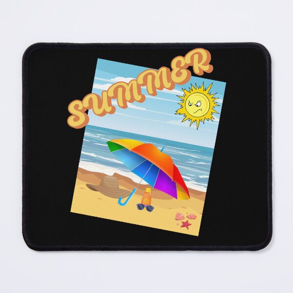 Item preview, Summer Frustration: The Annoyed Sun and Beach Essentials designed and sold by MyMerryMary.