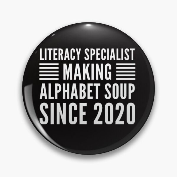 Item preview, Literacy Specialist: Making Alphabet Soup Since 2020 designed and sold by JOY STORE 45.