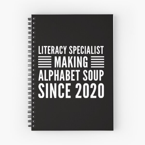 Item preview, Literacy Specialist: Making Alphabet Soup Since 2020 designed and sold by JOY STORE 45.