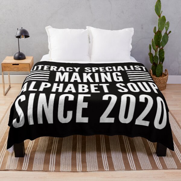 Item preview, Literacy Specialist: Making Alphabet Soup Since 2020 designed and sold by JOY STORE 45.