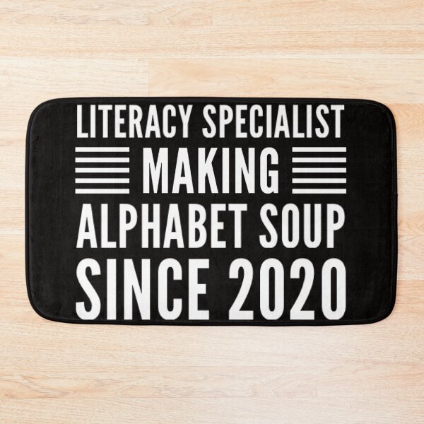 Item preview, Literacy Specialist: Making Alphabet Soup Since 2020 designed and sold by JOY STORE 45.
