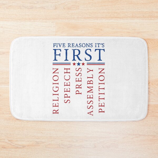 Item preview, First Amendment | Freedom of Speech | Freedom of the Press | Censorship | Bill of Rights | Constitution | Freedom of Religion | Free Press designed and sold by CtrlZDigitalD.