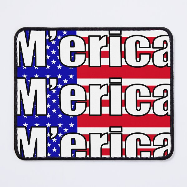 Item preview, M'erica Flag! designed and sold by DarkwingDave.
