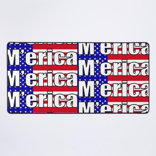 Item preview, M'erica Flag! designed and sold by DarkwingDave.
