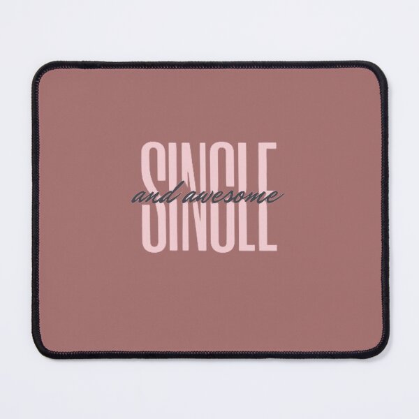 Item preview, Single And Awesome designed and sold by boldstuffshop.