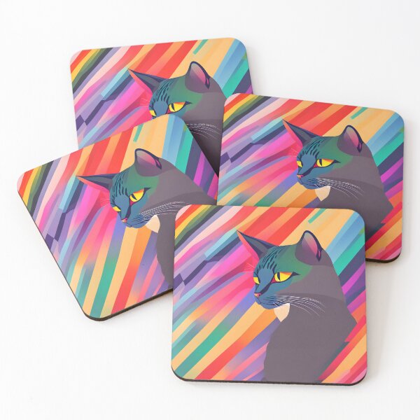 Item preview, Polygender Cat designed and sold by ColorsoftNature.