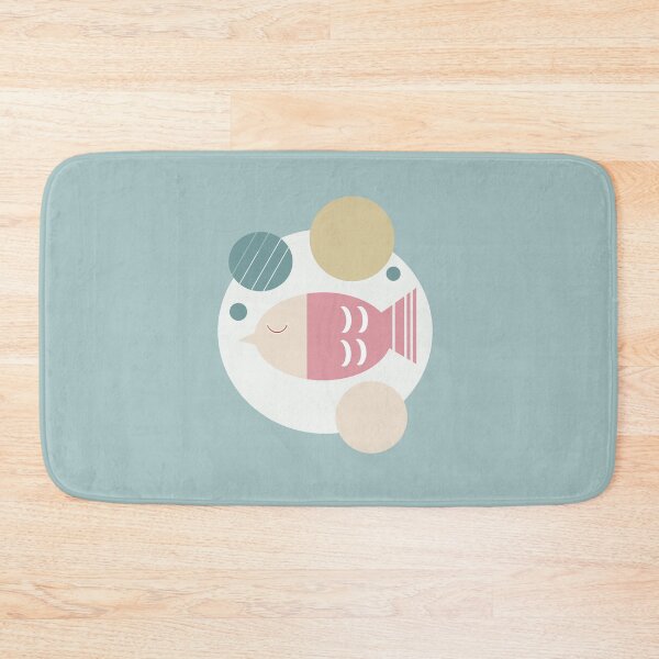 Item preview, Cartoonish fish in pastel hues  designed and sold by JakoRila.