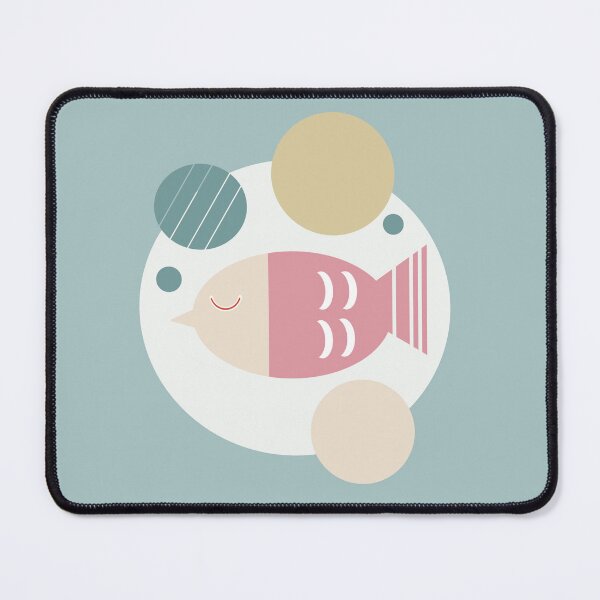 Item preview, Cartoonish fish in pastel hues  designed and sold by JakoRila.